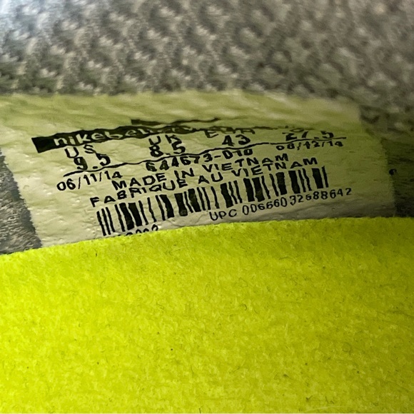 Size 9.5 - Nike Fingertrap Max Reflect Silver - Picture 7 of 8